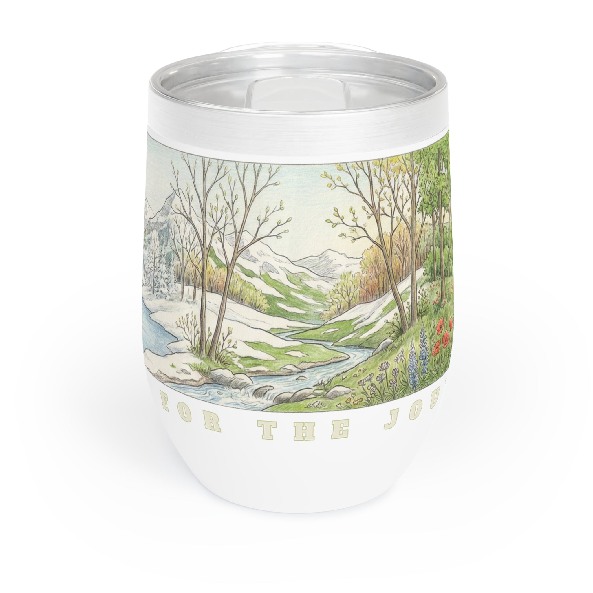 "Fuel for the Journey" Insulated Tumbler Where Every Sip Tells a Story.