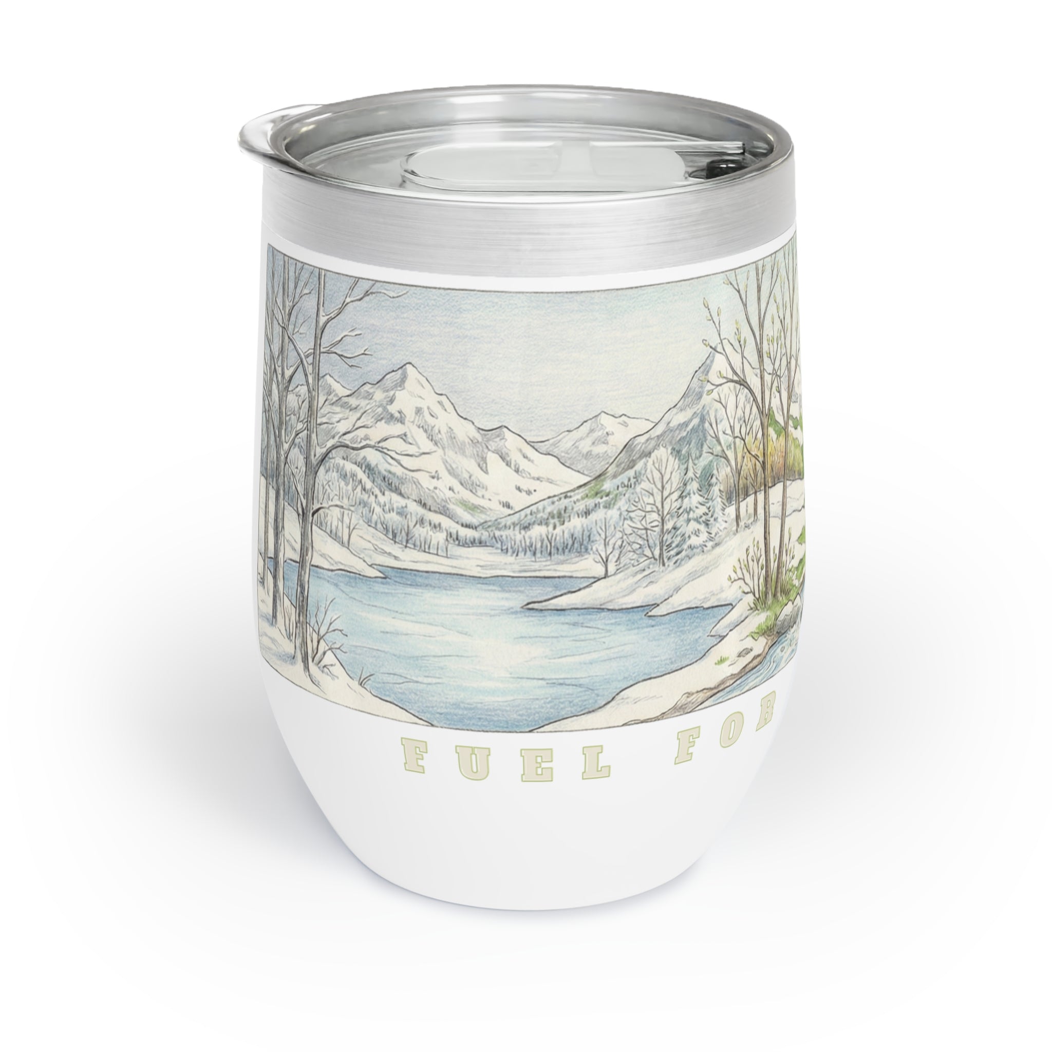 "Fuel for the Journey" Insulated Tumbler Where Every Sip Tells a Story.
