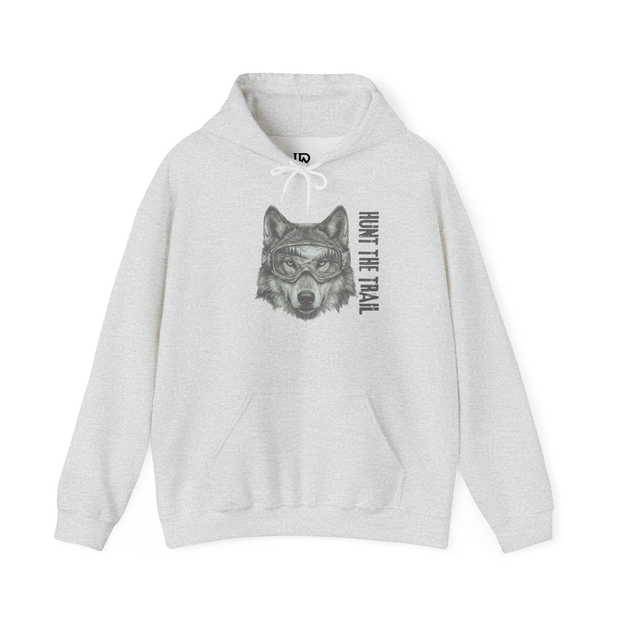 "Hunt the Trail" Wolf Hoodie