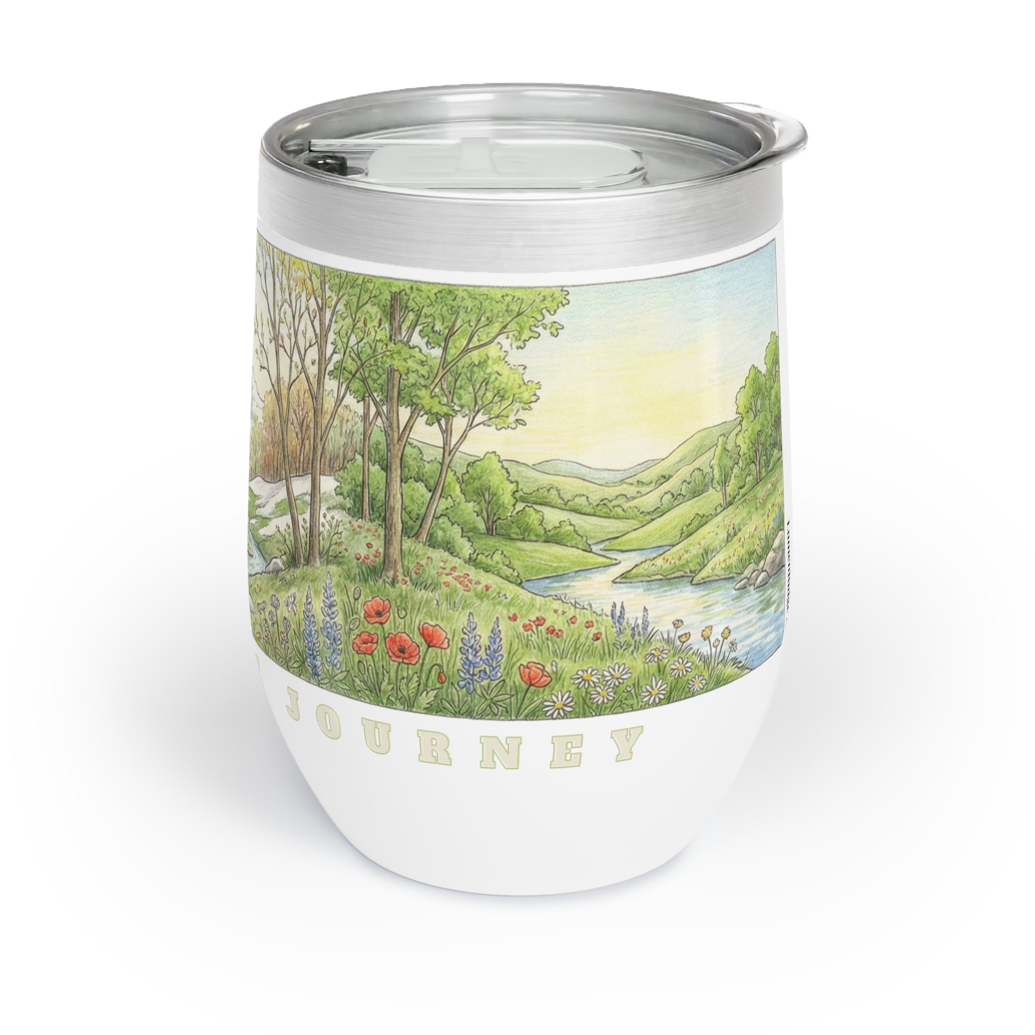 "Fuel for the Journey" Insulated Tumbler Where Every Sip Tells a Story.