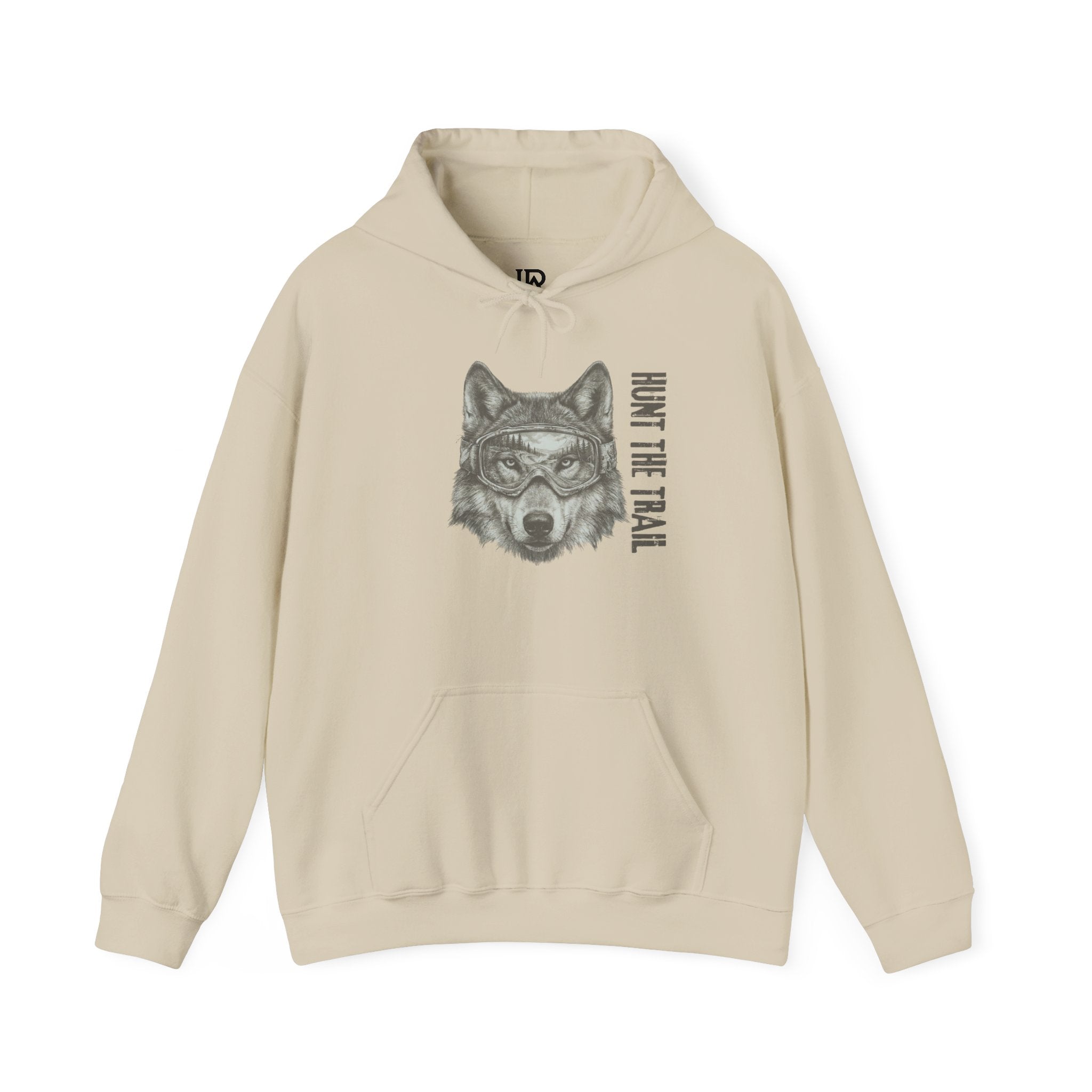 "Hunt the Trail" Wolf Hoodie